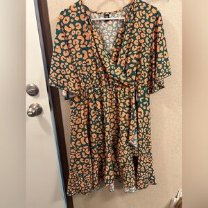 1x women’s dress cheetah